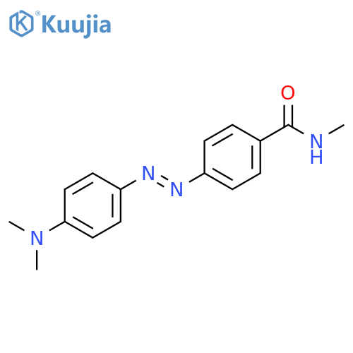 Benzamide, 4-[[4-(dimethylamino)phenyl]azo]-N-methyl- structure