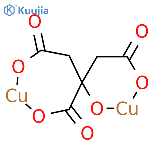 Cupric citrate structure