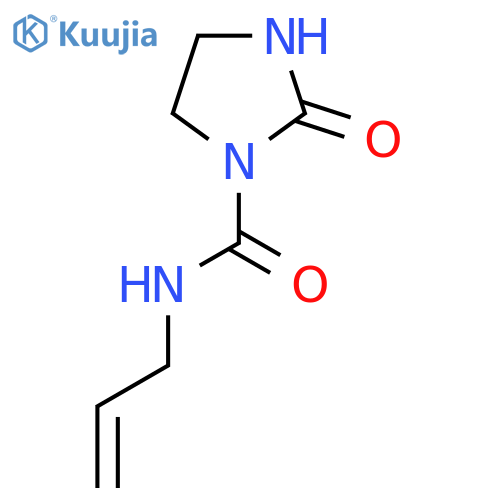 2-oxo-N-(prop-2-en-1-yl)imidazolidine-1-carboxamide structure