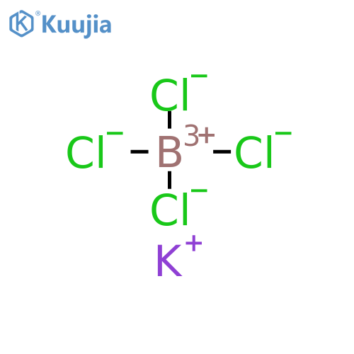 Borate(1-), tetrachloro-, potassium structure