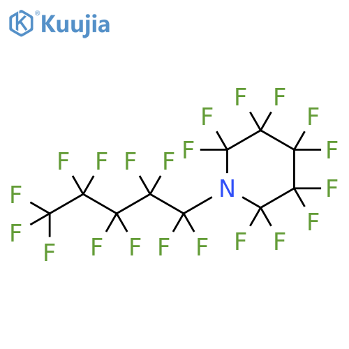 Piperidine, 2,2,3,3,4,4,5,5,6,6-decafluoro-1-(undecafluoropentyl)- structure