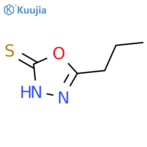 5-Propyl-1,3,4-oxadiazole-2-thiol structure