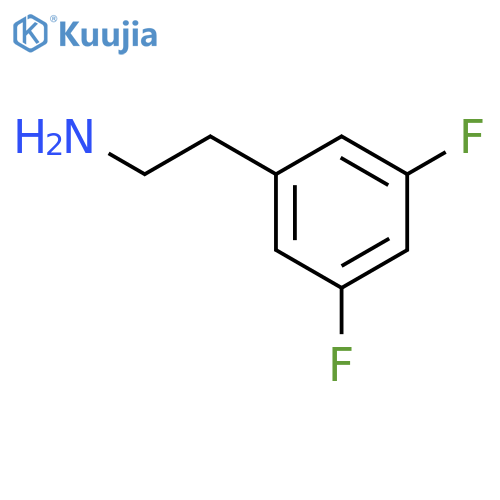 2-(3,5-Difluorophenyl)ethanamine structure