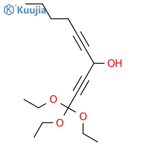 2,5-Decadiyn-4-ol, 1,1,1-triethoxy- structure