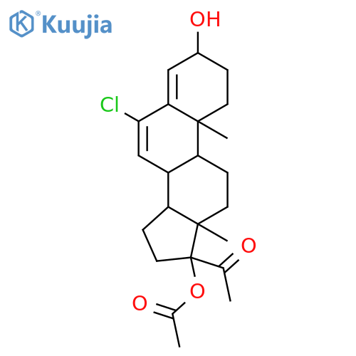 Chlormadinol Acetate structure