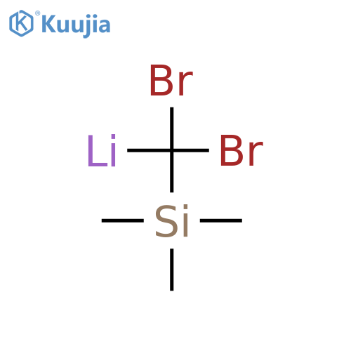 Lithium, [dibromo(trimethylsilyl)methyl]- structure