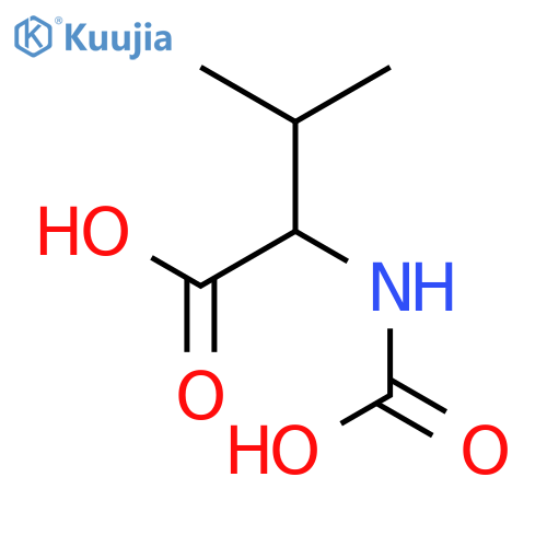 L-Valine, N-carboxy- structure