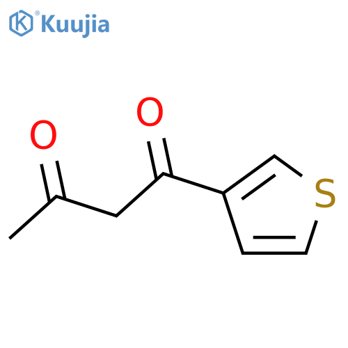 1-(Thiophen-3-yl)butane-1,3-dione structure