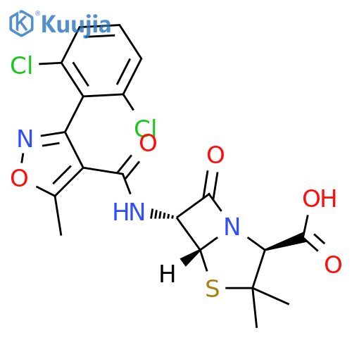 dicloxacillin structure