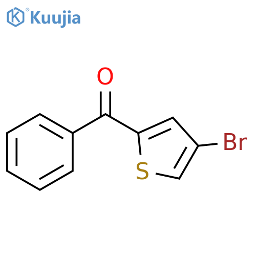 Methanone, (4-bromo-2-thienyl)phenyl- structure