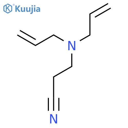 Propanenitrile,3-(di-2-propen-1-ylamino)- structure