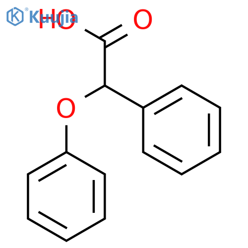 2-Phenoxy-2-phenylacetic Acid structure