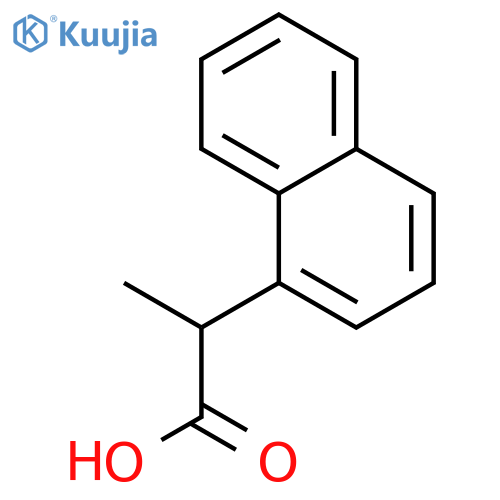 2-(naphthalen-1-yl)propanoic acid structure