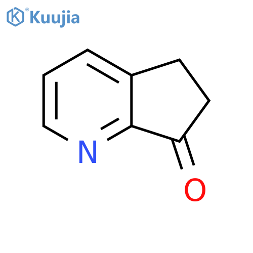 5,6-Dihydro-7H-cyclopentabpyridin-7-one structure