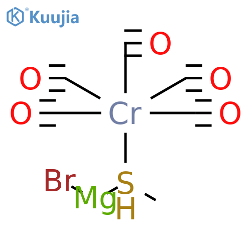 Magnesium, bromo(μ-methanethiolato)(pentacarbonylchromium)- (8CI) structure