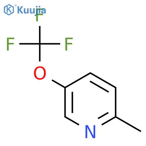 2-Methyl-5-(trifluoromethoxy)pyridine structure