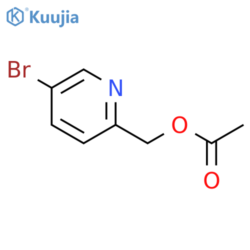 5-bromo-2-Pyridinemethanol 2-acetate structure
