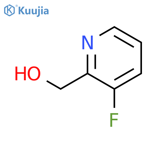 (3-fluoropyridin-2-yl)methanol structure