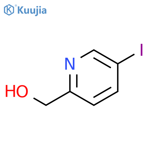 (5-iodo-2-pyridinyl)methanol structure