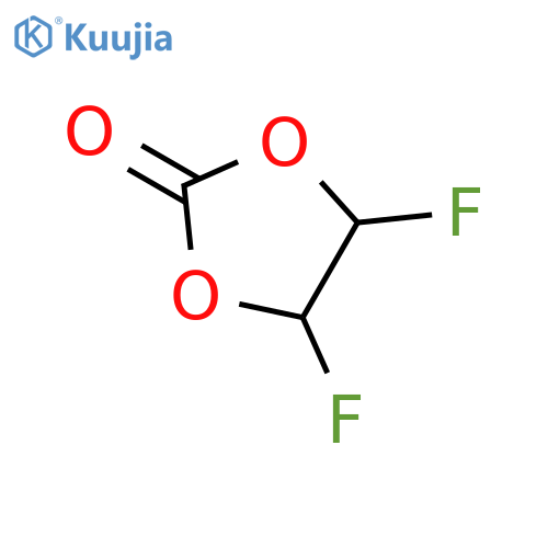 (4R,5R)-4,5-difluoro-1,3-dioxolan-2-one structure