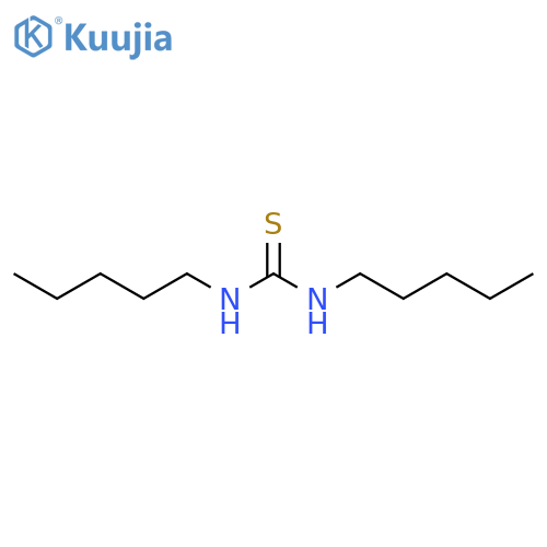 Thiourea, N,N'-dipentyl- structure