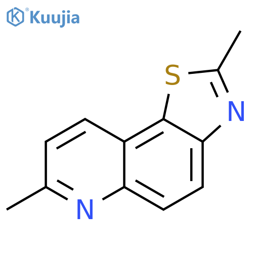 Thiazolo[5,4-f]quinoline,2,7-dimethyl- structure