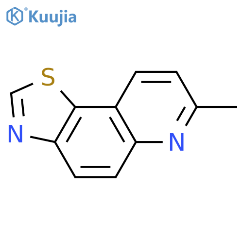 Thiazolo[5,4-f]quinoline,7-methyl- structure