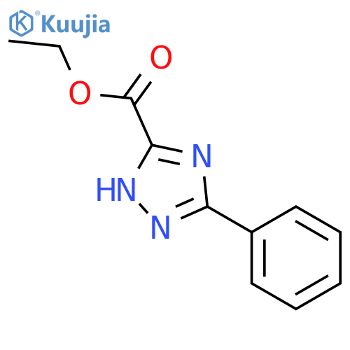 5-phenyl-triazole-3-carboxylic acid ethyl ester structure
