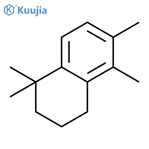 Naphthalene,1,2,3,4-tetrahydro-1,1,5,6-tetramethyl- structure