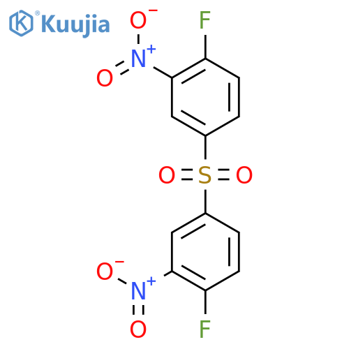 Bis(4-fluoro-3-nitrophenyl) Sulfone structure
