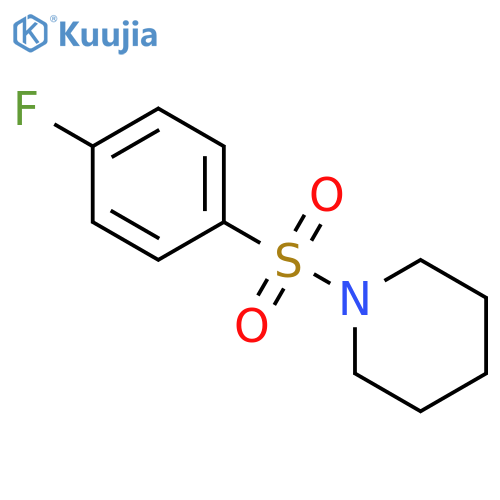 1-(4-Fluorophenylsulfonyl)piperidine structure