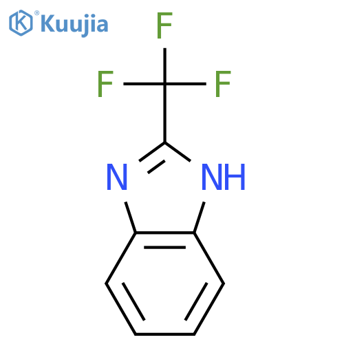 2-(trifluoromethyl)-1H-1,3-benzodiazole structure