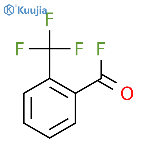 2-(Trifluoromethyl)benzoyl fluoride structure