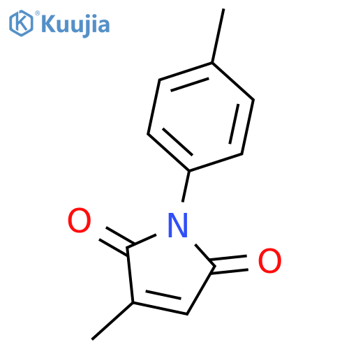1H-Pyrrole-2,5-dione, 3-methyl-1-(4-methylphenyl)- structure