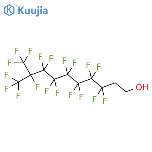 1H,1H,2H,2H-Perfluoro(9-methyldecan)-1-ol structure