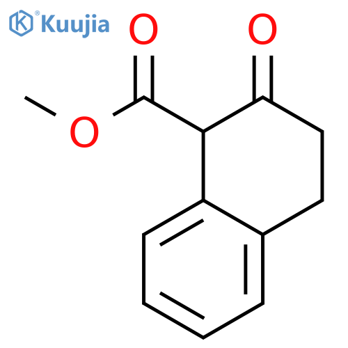 1-Naphthalenecarboxylic acid, 1,2,3,4-tetrahydro-2-oxo-, methyl ester structure