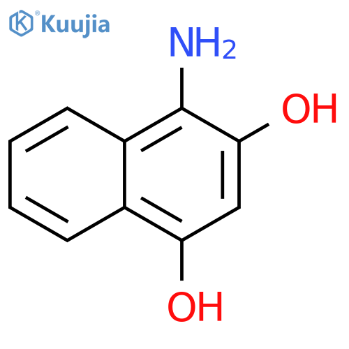 1,3-Naphthalenediol, 4-amino- structure