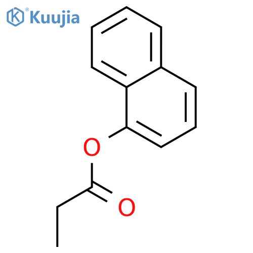 1-Naphthylpropionate structure