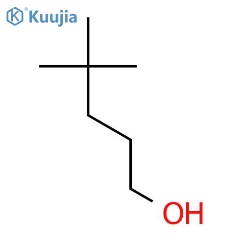 4,4-Dimethylpentan-1-ol structure