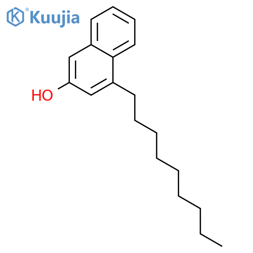 2-Naphthalenol, nonyl- structure