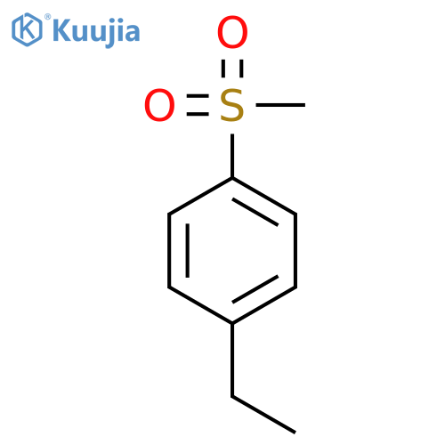 4-Ethylphenylmethylsulfone structure