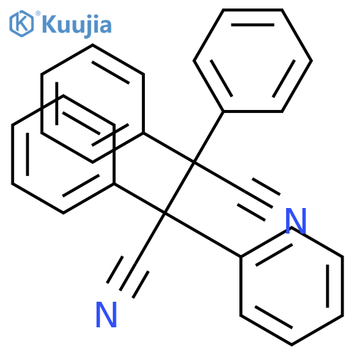 Butanedinitrile, 2,2,3,3-tetraphenyl- structure