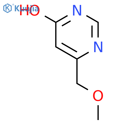 6-(Methoxymethyl)pyrimidin-4-ol structure