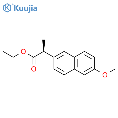 (S)-Naproxen Ethyl Ester structure