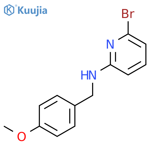 6-Bromo-N-(4-methoxybenzyl)pyridin-2-amine structure