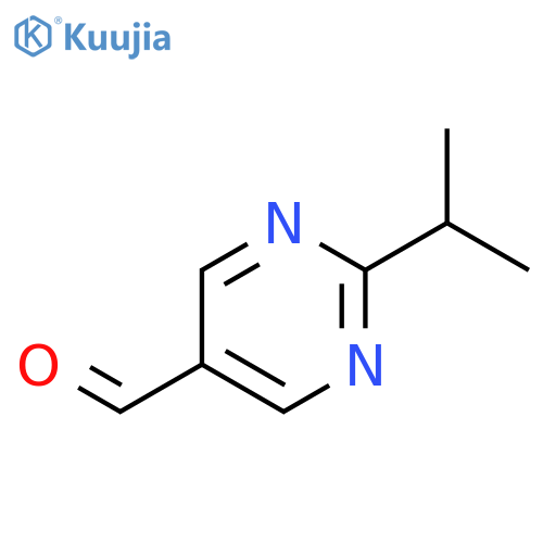 2-(propan-2-yl)pyrimidine-5-carbaldehyde structure