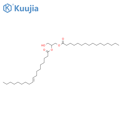 1-Palmitoyl-2-oleoyl-rac-glycerol structure