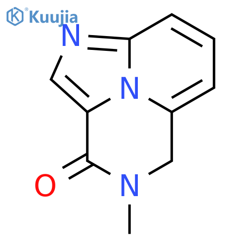 3H-1,4,8b-Triazaacenaphthylen-3-one,4,5-dihydro-4-methyl- (9CI) structure