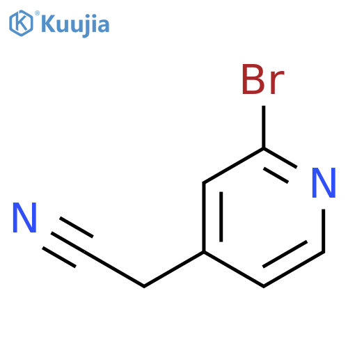 2-(2-BROMOPYRIDIN-4-YL)ACETONITRILE structure