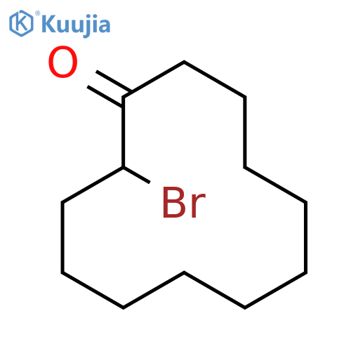 2-Bromocyclododecan-1-one structure